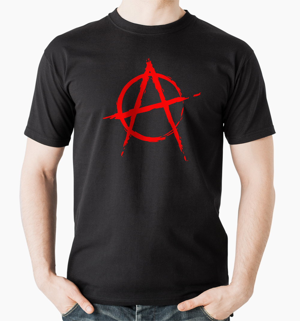 Tričko s potlačou Anarchy tričko Anarchia