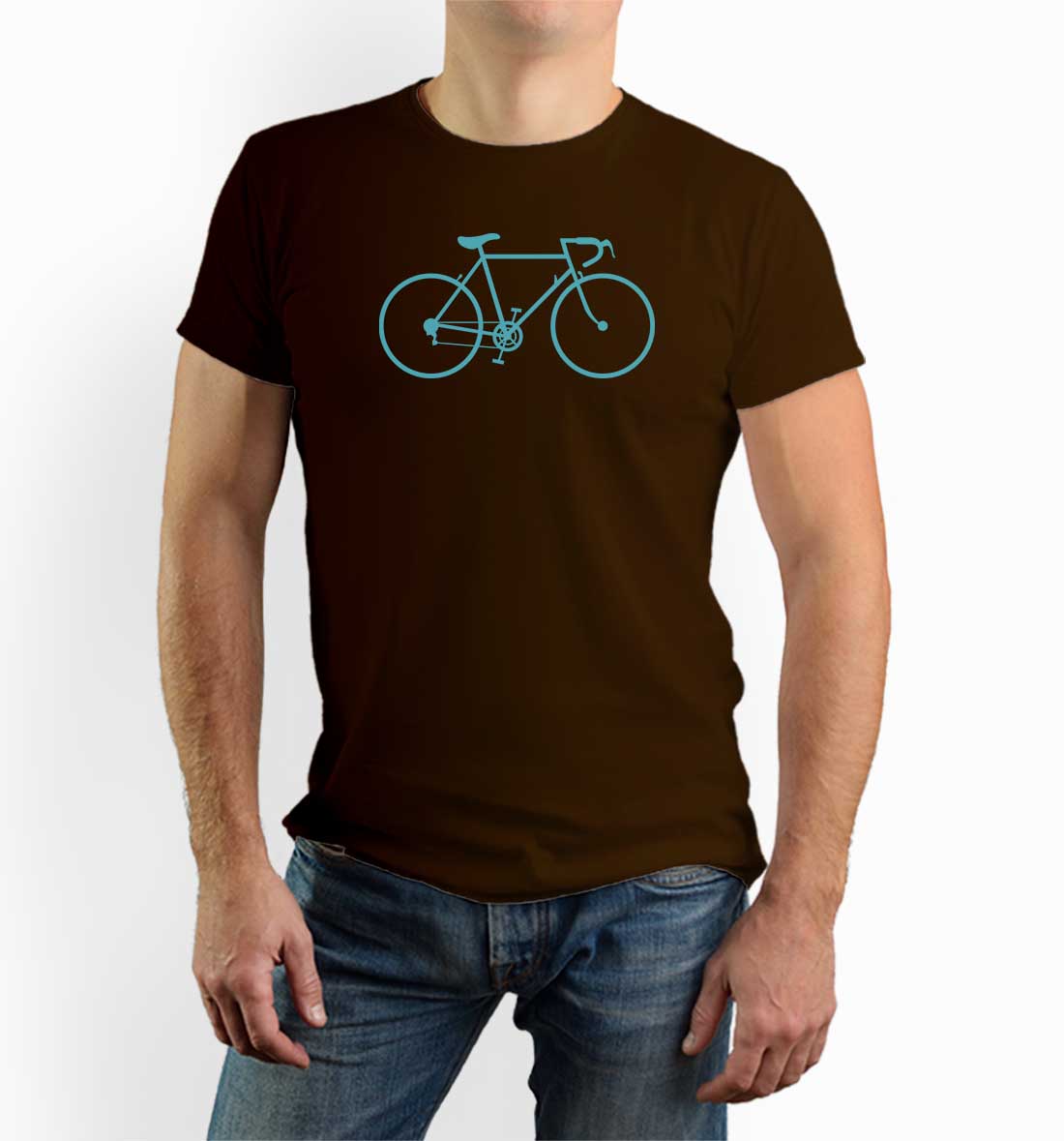 Tričko s potlačou Bicykel tričko muži