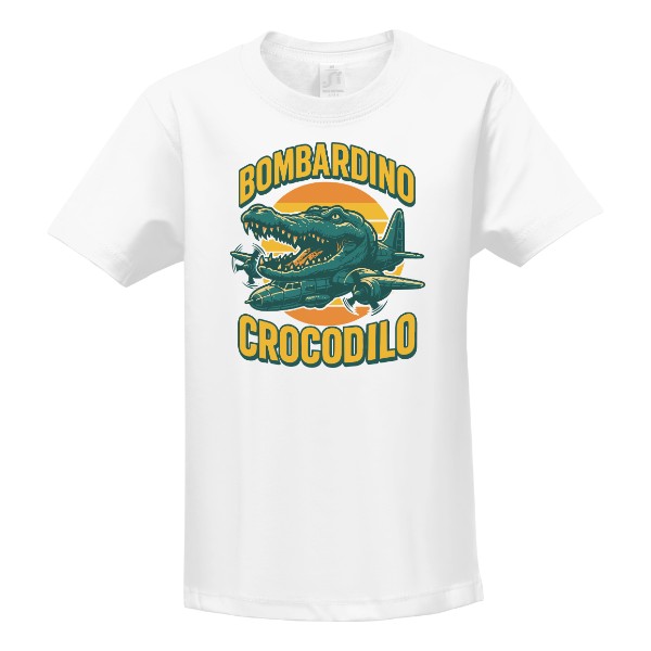 Tričko s potlačou Bombardino Crocodilo
