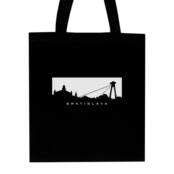 Nákupní taška unisex s potiskem Bratislava Taška