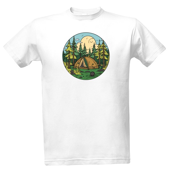 Camp in the Woods na tričku
