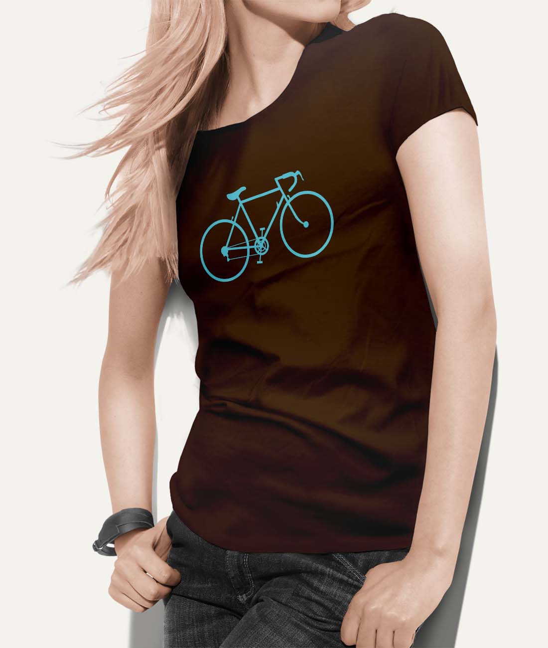 Womens bicycle tshirt