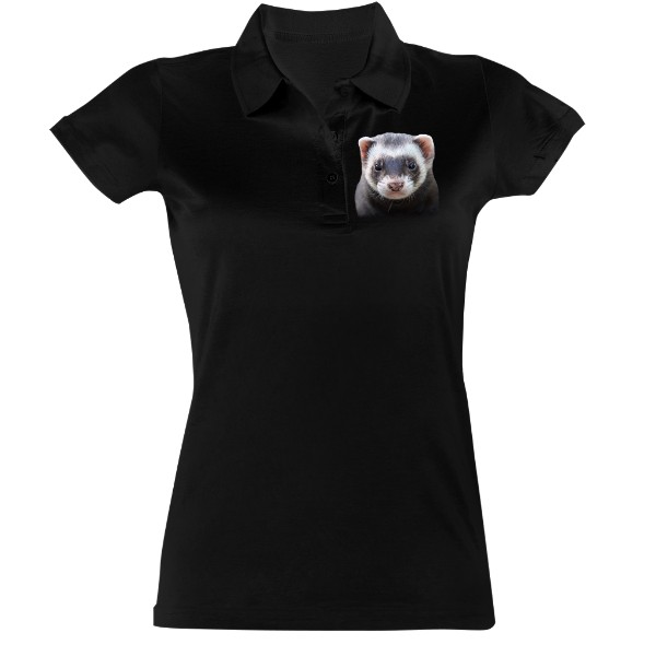 Dámská polokošile Single s potiskem Fretka