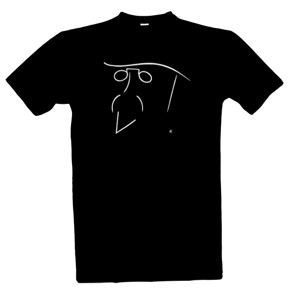 T-shirt MASARYK BLACK
