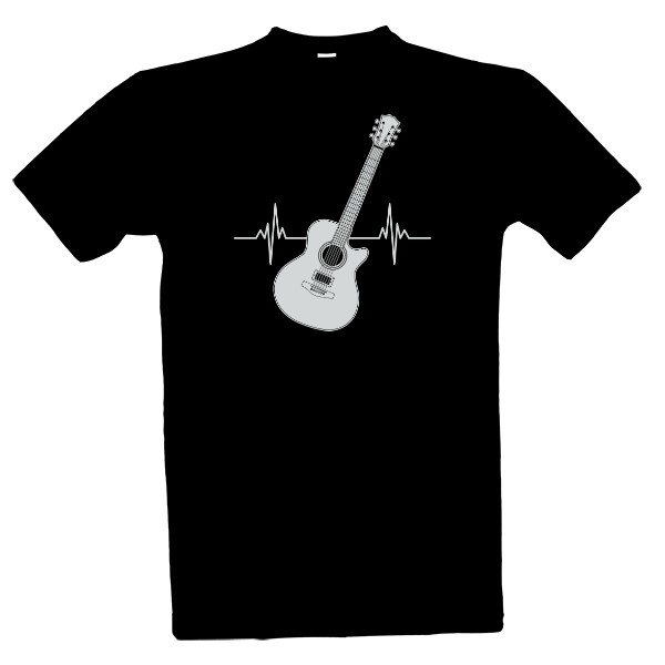 Tričko s potlačou Gitara