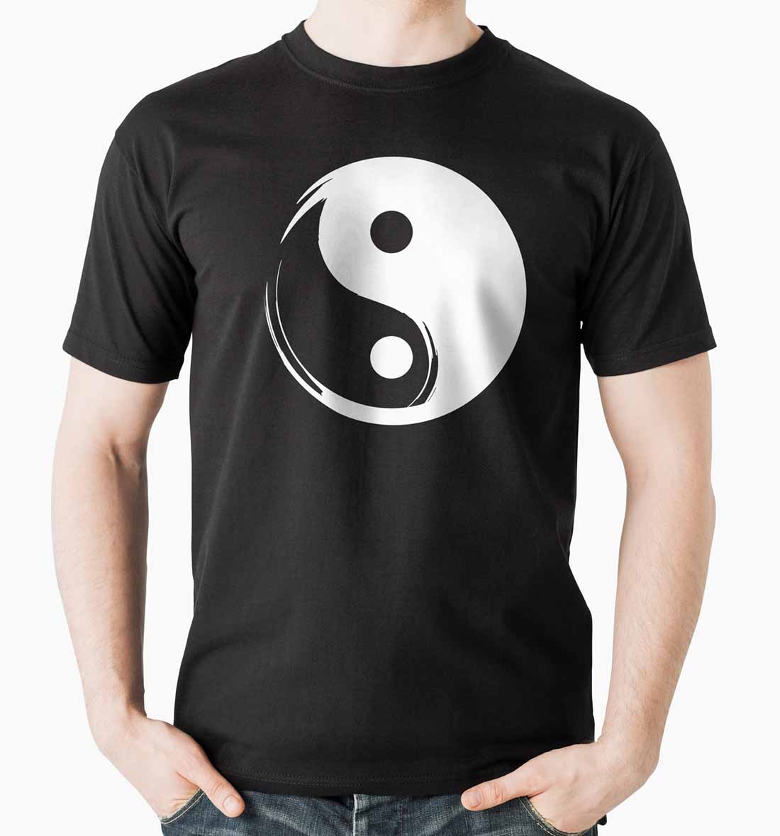 Yin and yang tshirt art