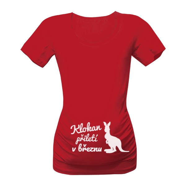 Tričko s potlačou Klokan přiletí...