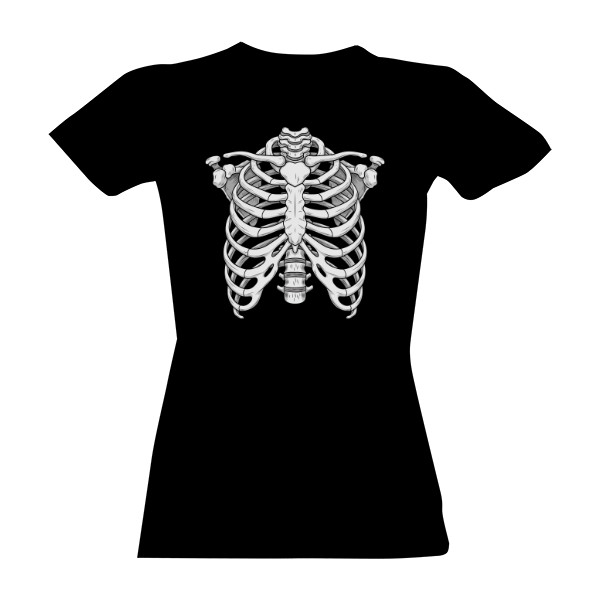 Tričko s potiskem Kostra