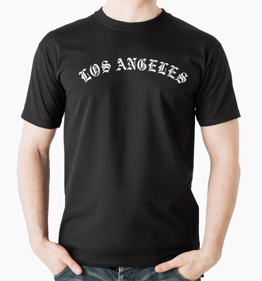 Tričko s potlačou Los Angeles tričko