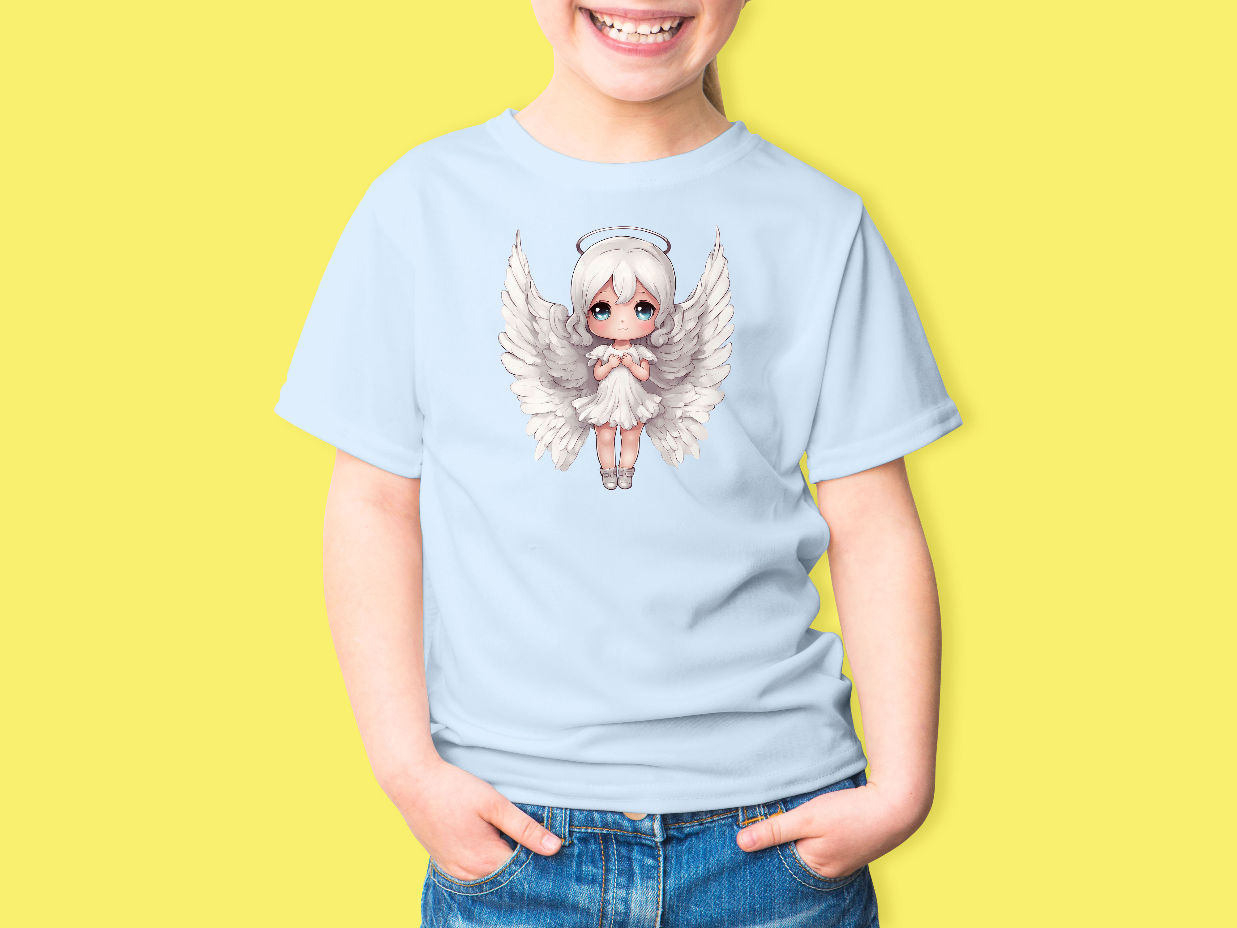 malý chibi anjel 