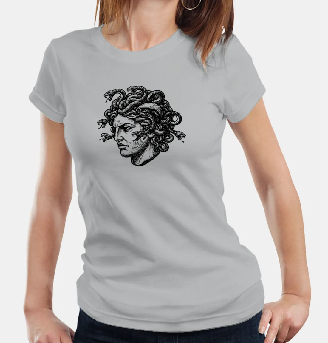 Tričko s potiskem medúza mytologie