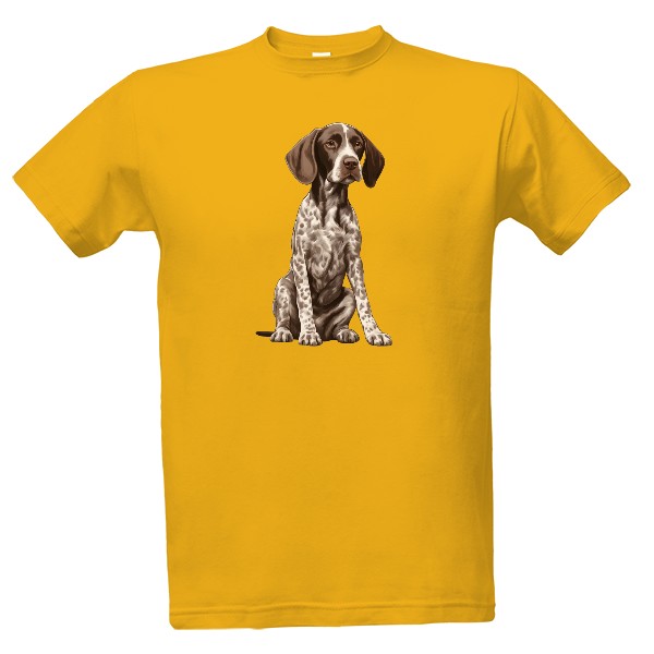 Tričko s potlačou Nemecký krátkosrstý stavač