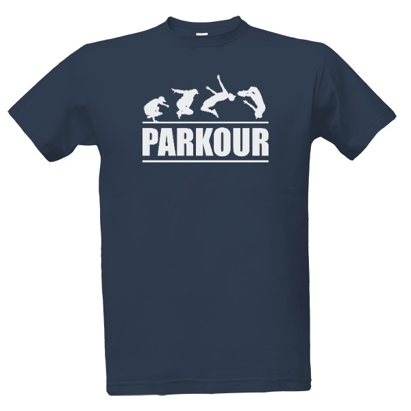 Tričko s potlačou Parkour tričko