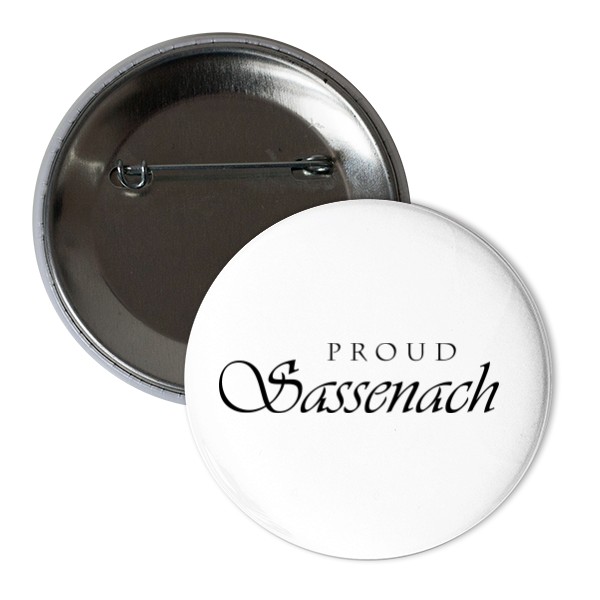 Button s potiskem Print - Proud Sassenach