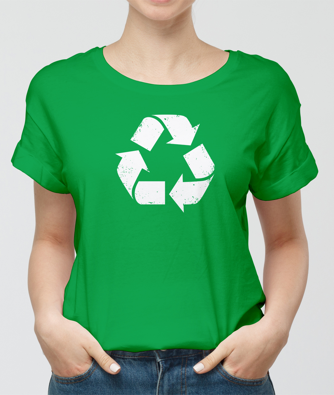 Tričko s potiskem Recyklace tričko