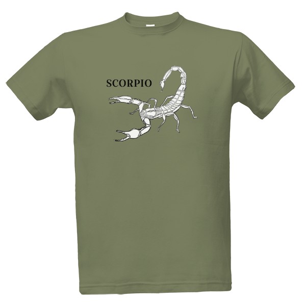Tričko s potiskem SCORPIO