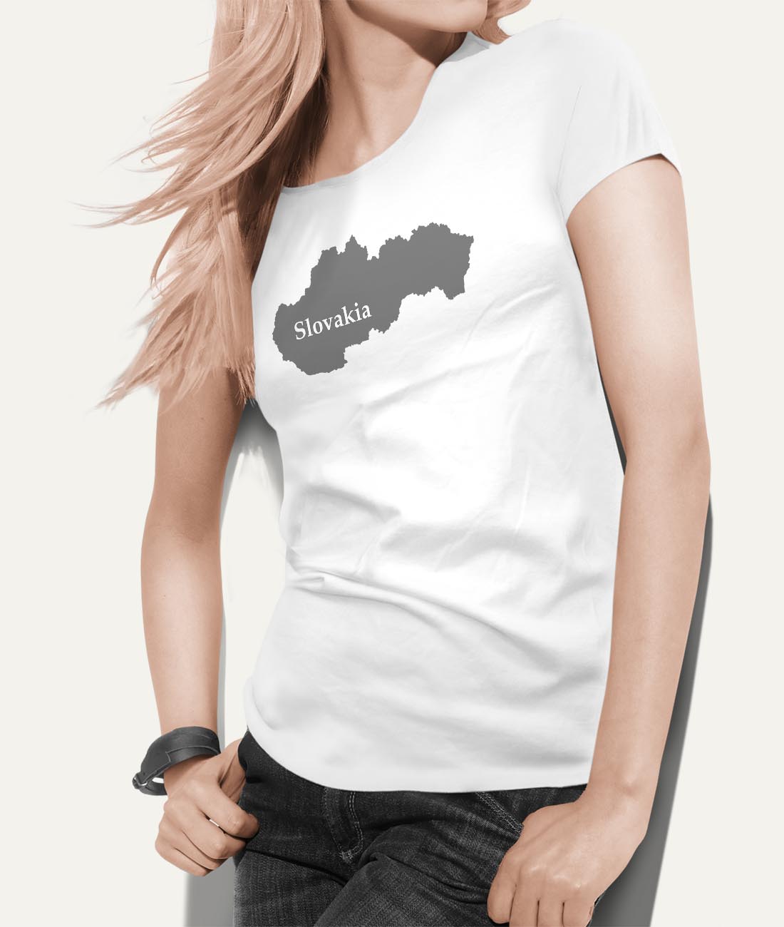 Women tshirt Slovakia T-shirt