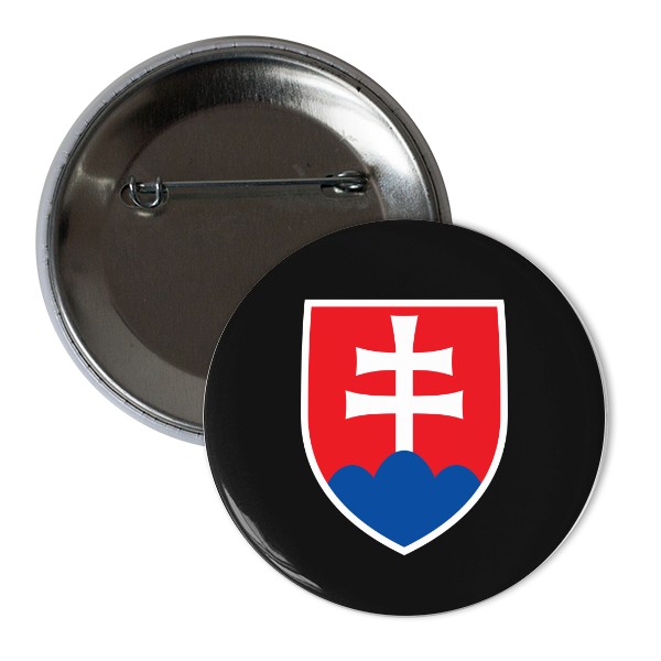 Button s potiskem Nový produkt