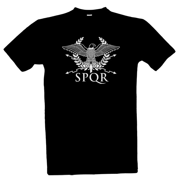 Tričko s potlačou SPQR tričko Rímska ríša