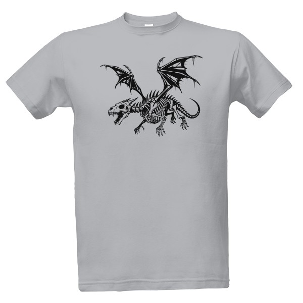 Tričko s potiskem Strašidelný drak