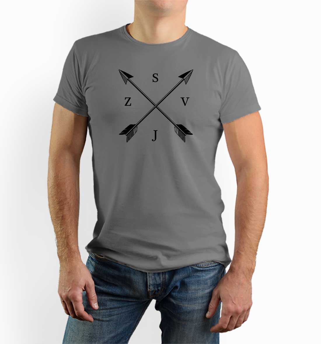 Compass mens tshirt T-shirt