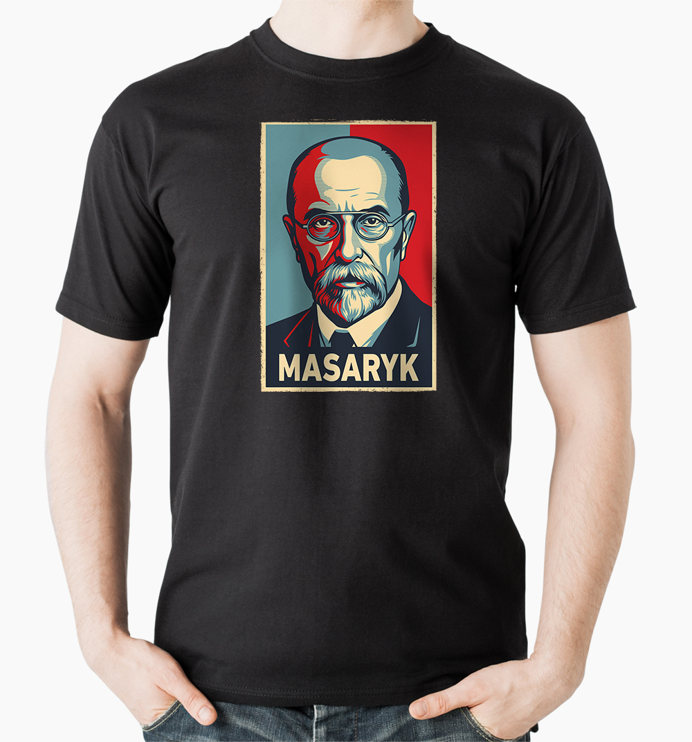Tričko s potiskem Tomáš Garrigue Masaryk