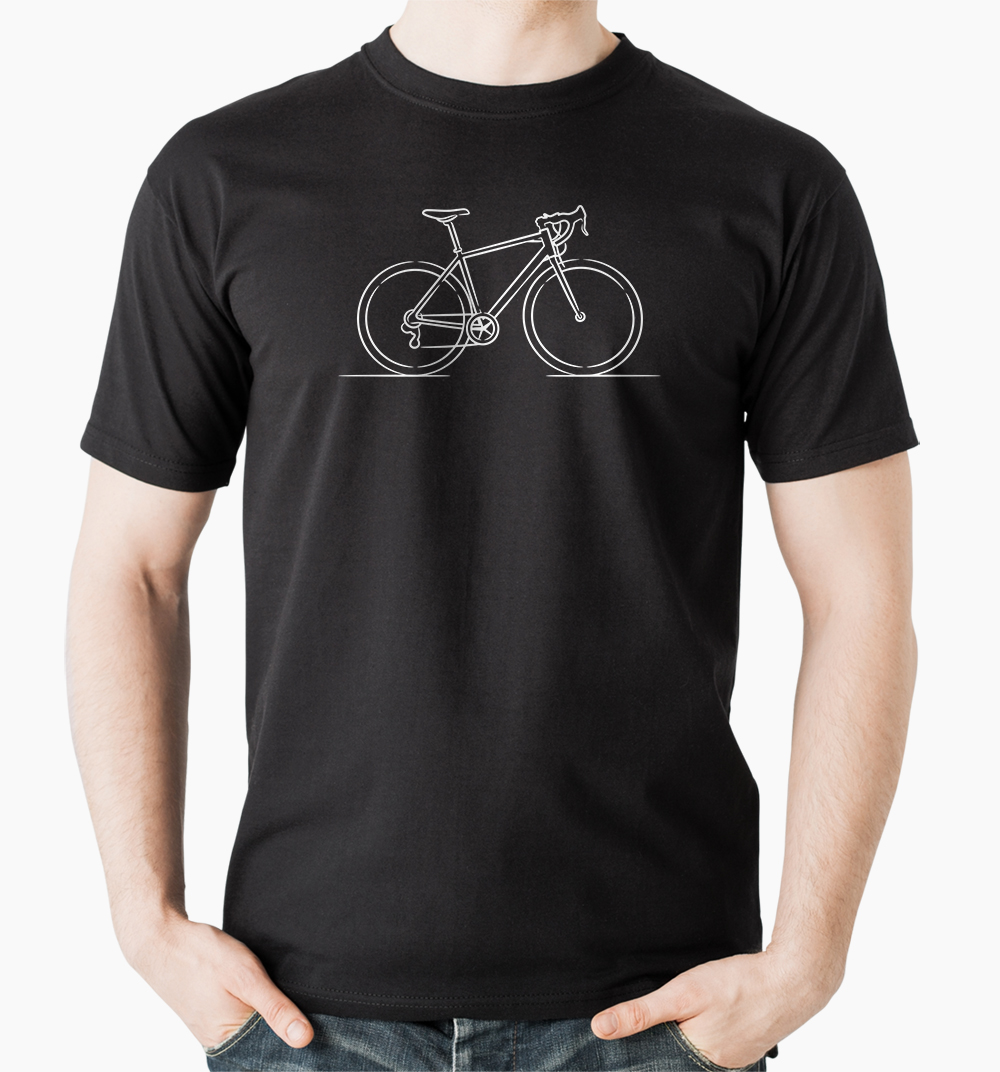 Tričko s potlačou Tričko bicykel
