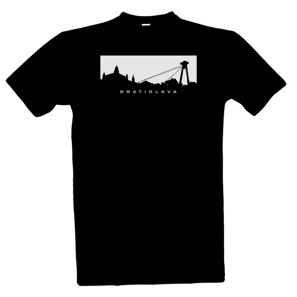 Tričko s potiskem Tričko Bratislava
