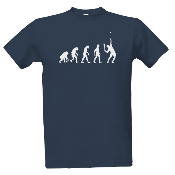 Tričko s potiskem Tričko tenis evoluce