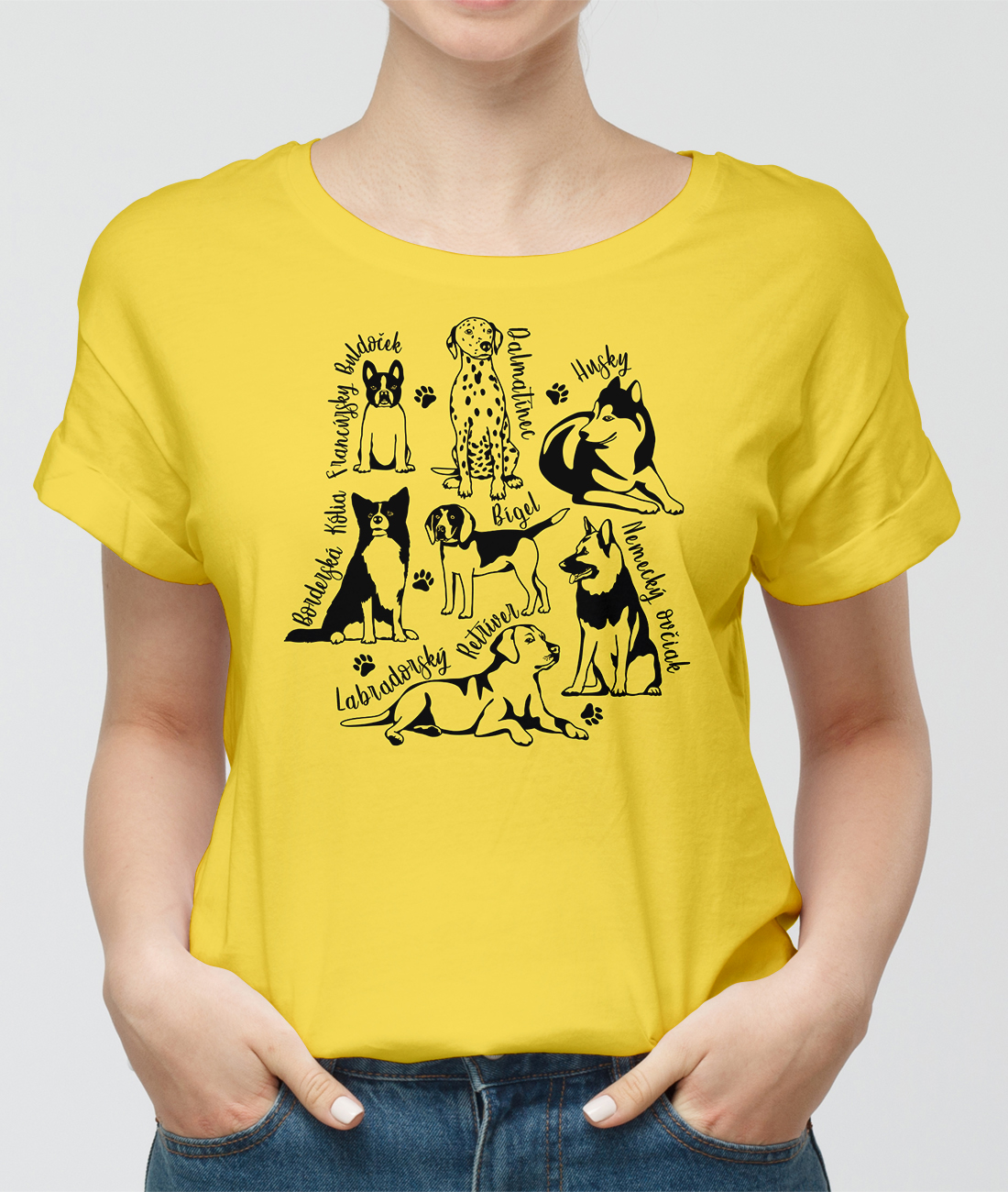 Tshirt with a dog