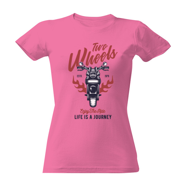 T-shirt Two wheels