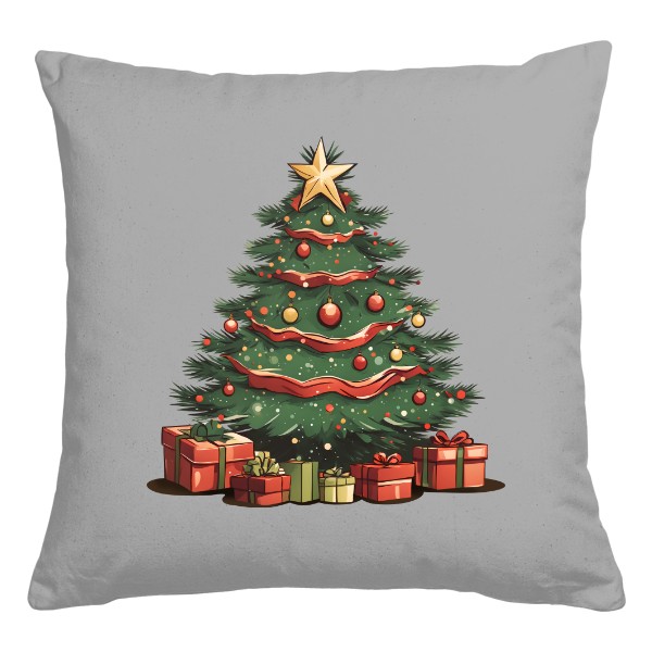 Polštář bavlněný  s potiskem Vánoce