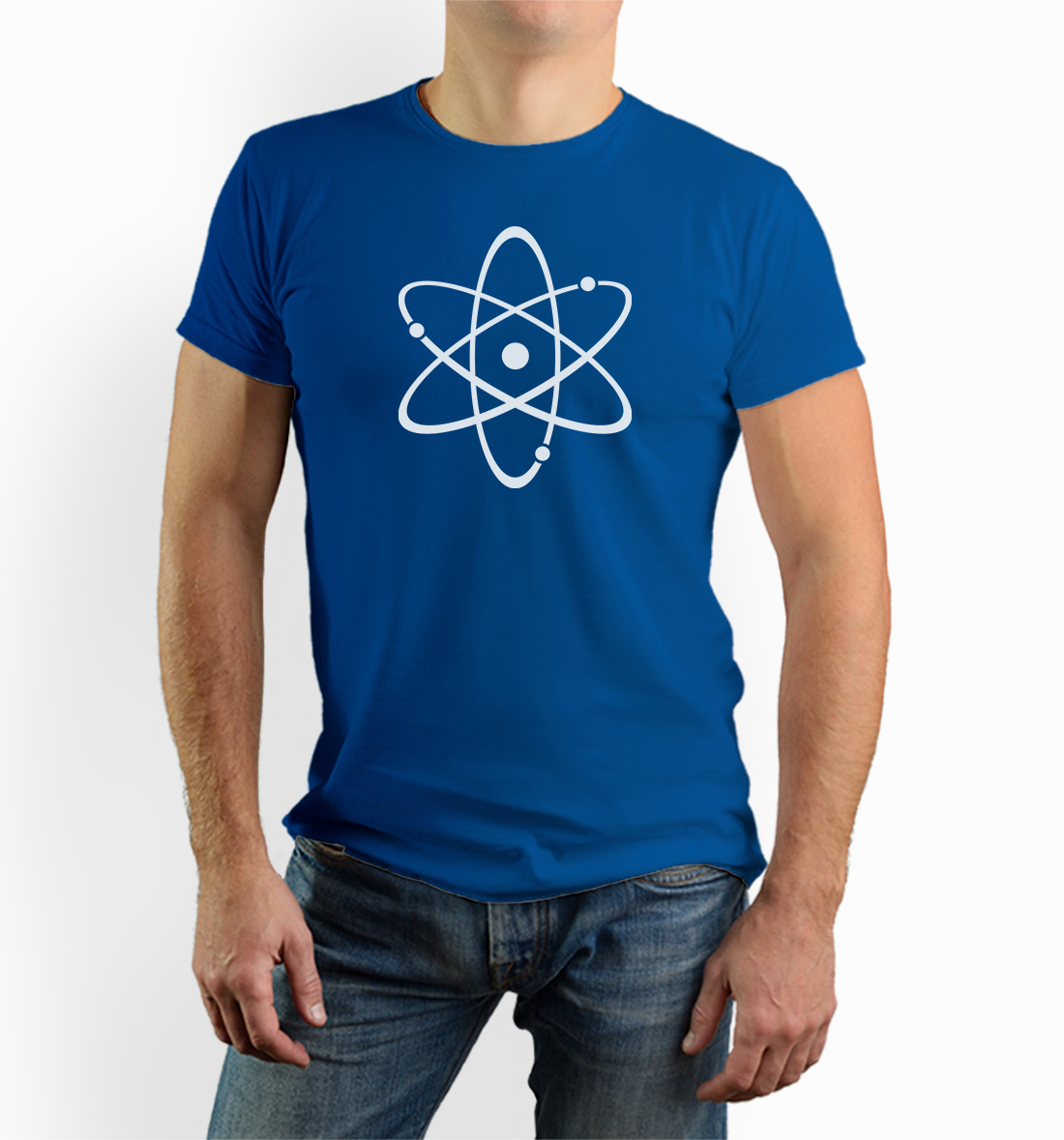 Vedecké tričko atóm