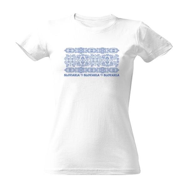 Womens tshirt western Slovakia pattern T-shirt