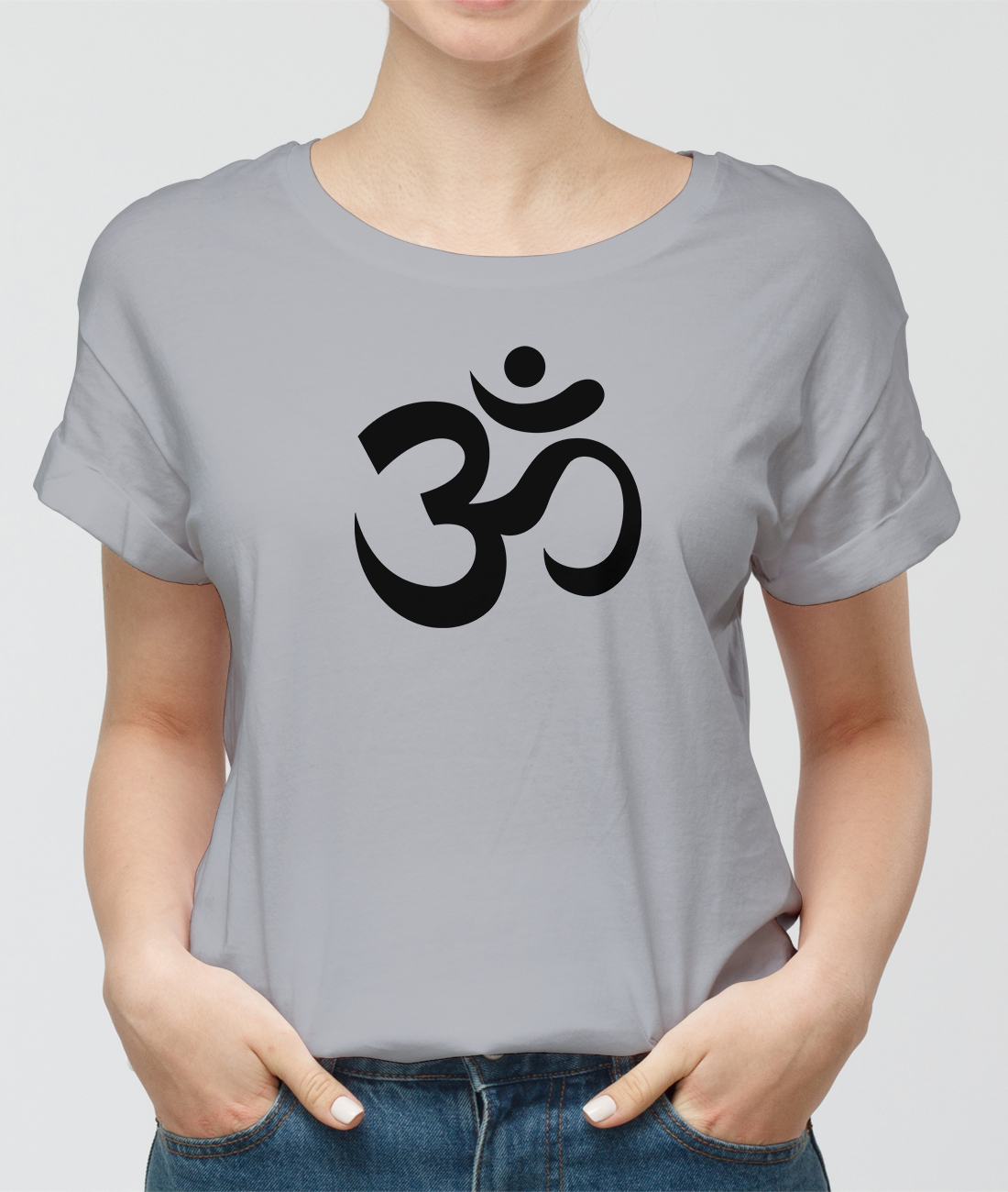 Tričko s potlačou Yoga joga tričko om Aum