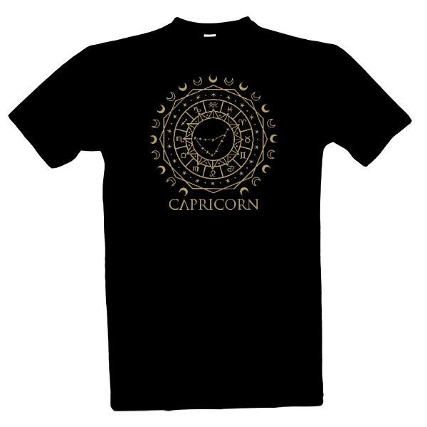 Tričko s potiskem zvěrokruh tričko kozoroh capricorn
